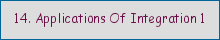 14. Applications of integration 1