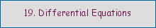 19. Differential Equations