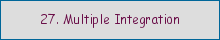 27. Multiple Integration