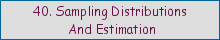 40. Sampling Distributions and Estimation